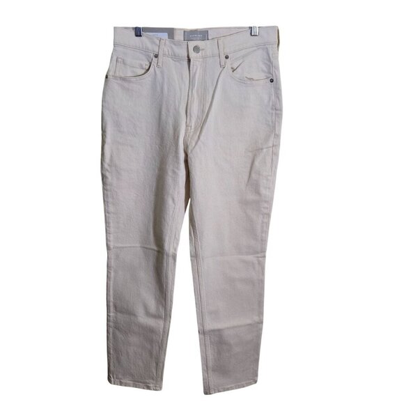 Everlane NWT The Original Cheeky Jeans Ecru Size 30 - Picture 2 of 13